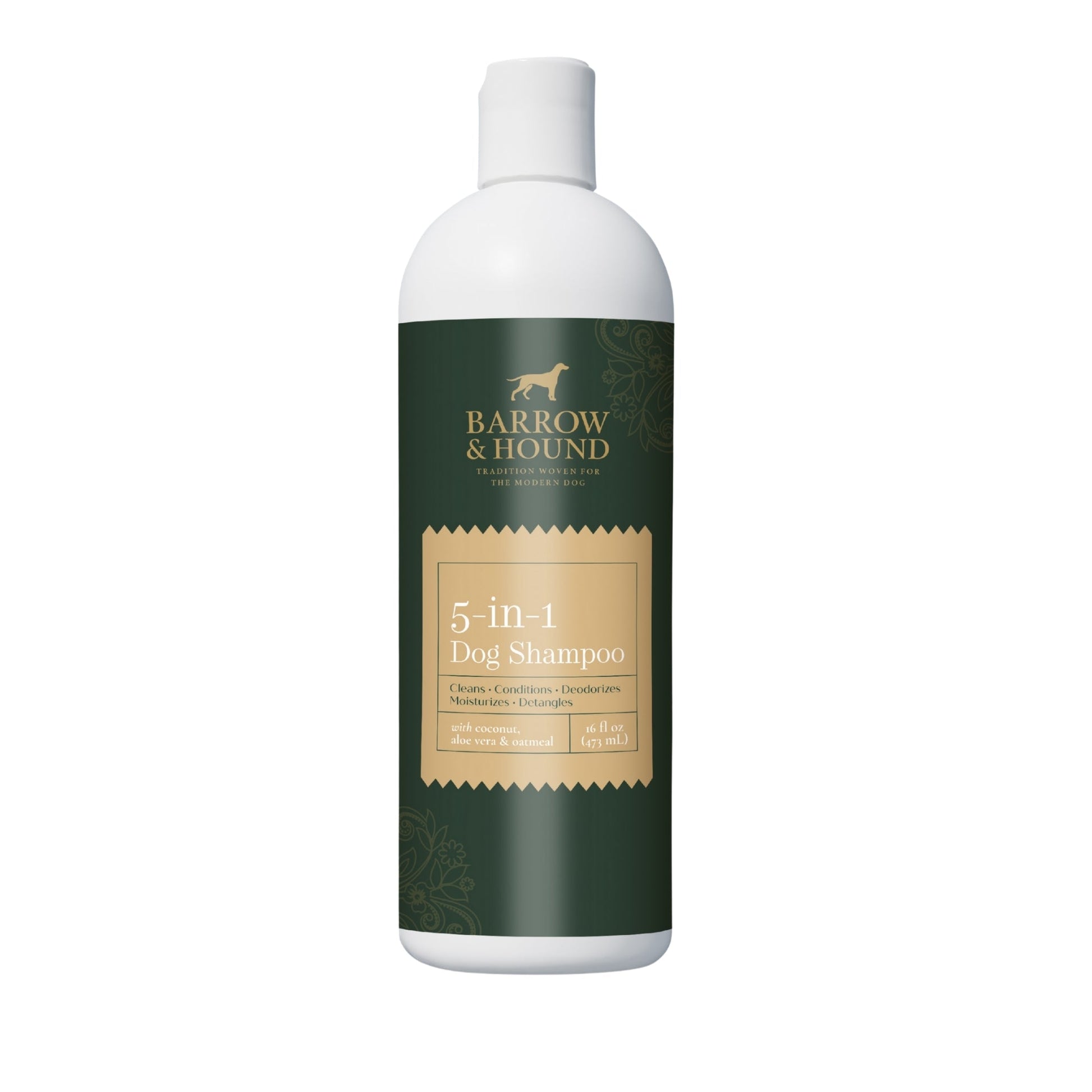 5 - in - 1 Dog Shampoo – Coconut, Aloe & Oatmeal - Barrow & Hound