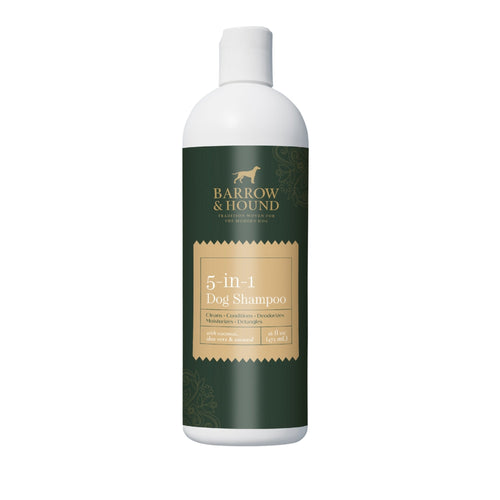 5 - in - 1 Dog Shampoo – Coconut, Aloe & Oatmeal - Barrow & Hound