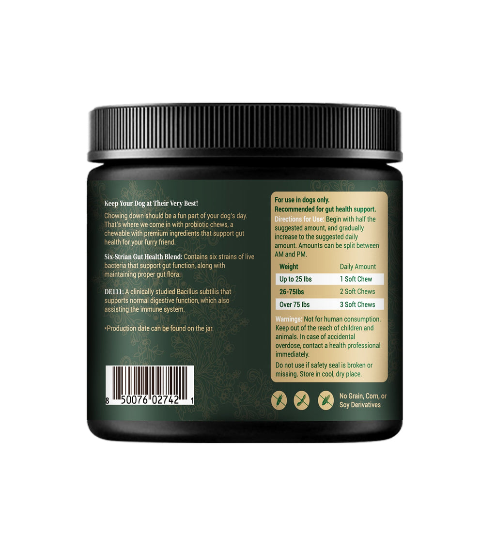 Probiotic Bites for Dogs – Gut Health & Digestive Support - Barrow & Hound