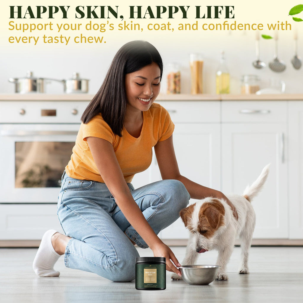 Skin & Coat Bites for Dogs – Shine, Strength & Allergy Relief - Barrow & Hound